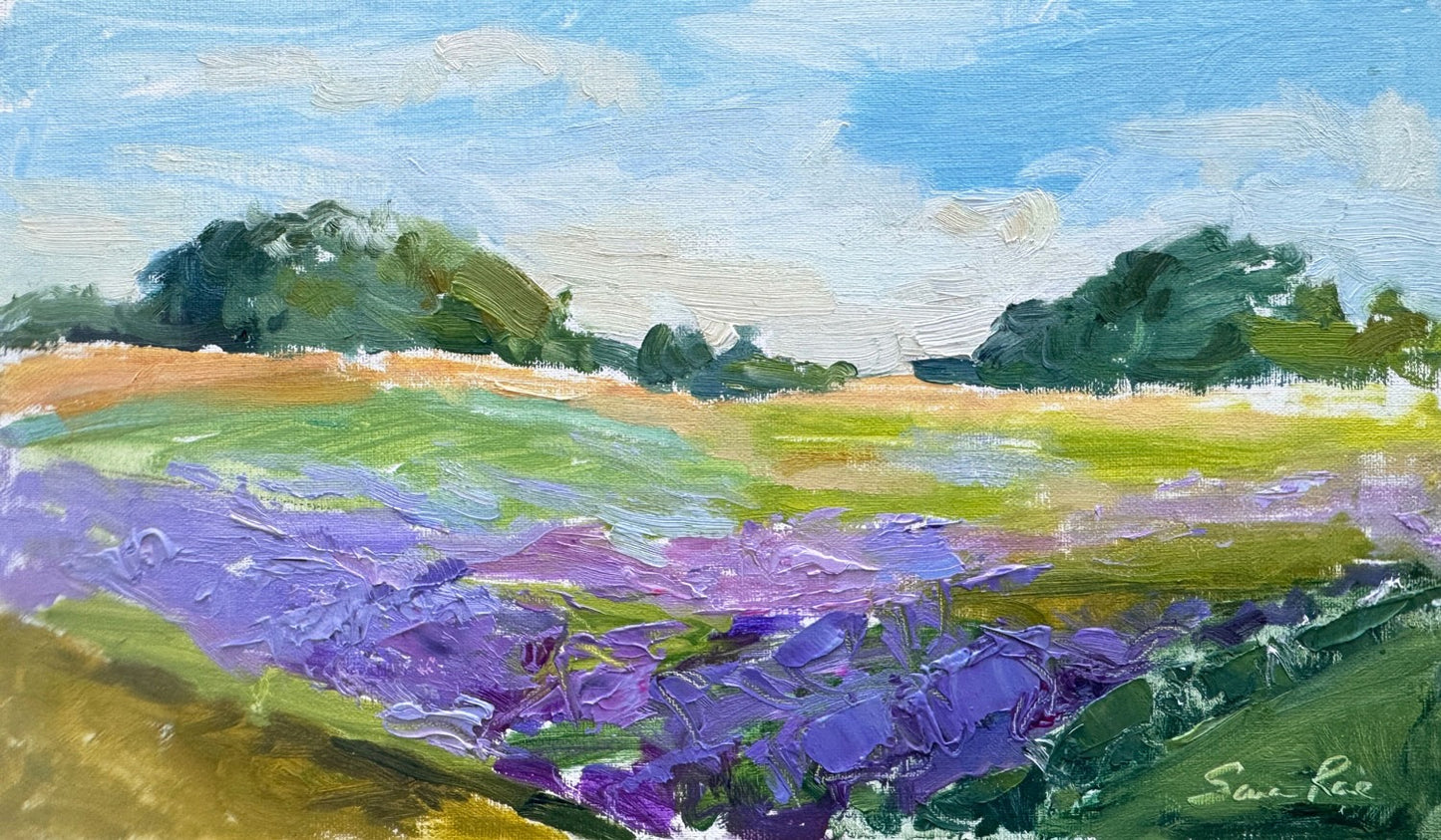 Giclee Print | Among the Lavender