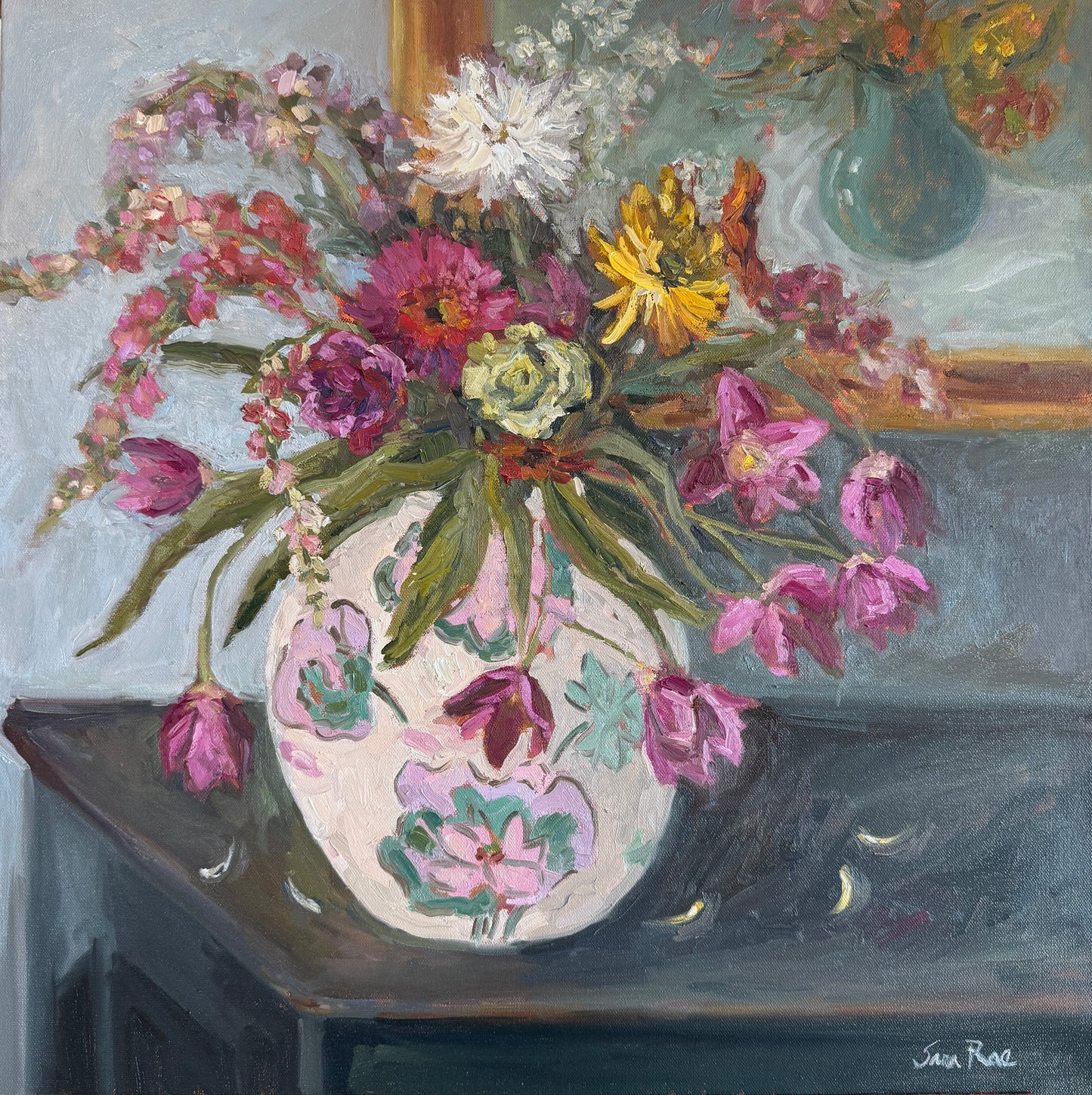 Floral Dreams |2025| Oil on Canvas