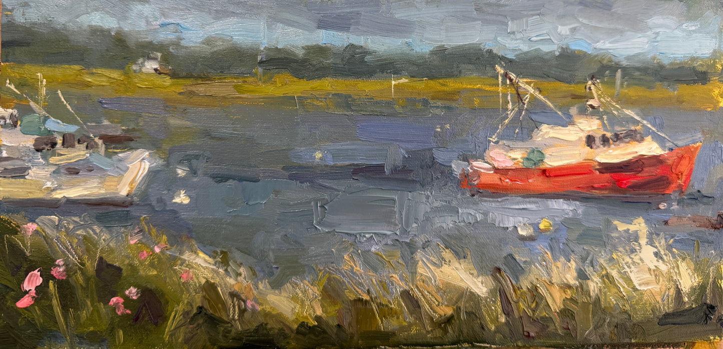 Drift Roses and Ocean Voyages |2025| oil on linen panel
