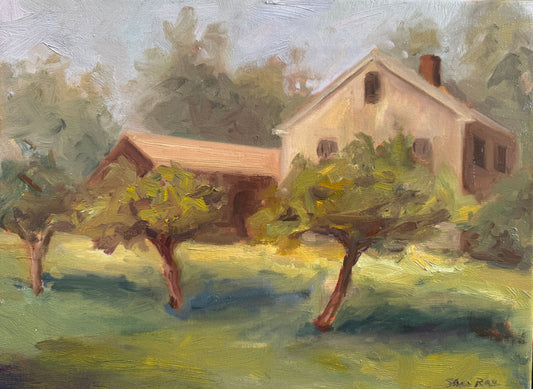 Musterfield in the Fall |2024| oil on linen