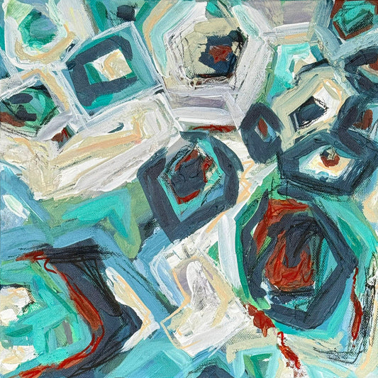 On The Rocks | 2024 | acrylic, canvas