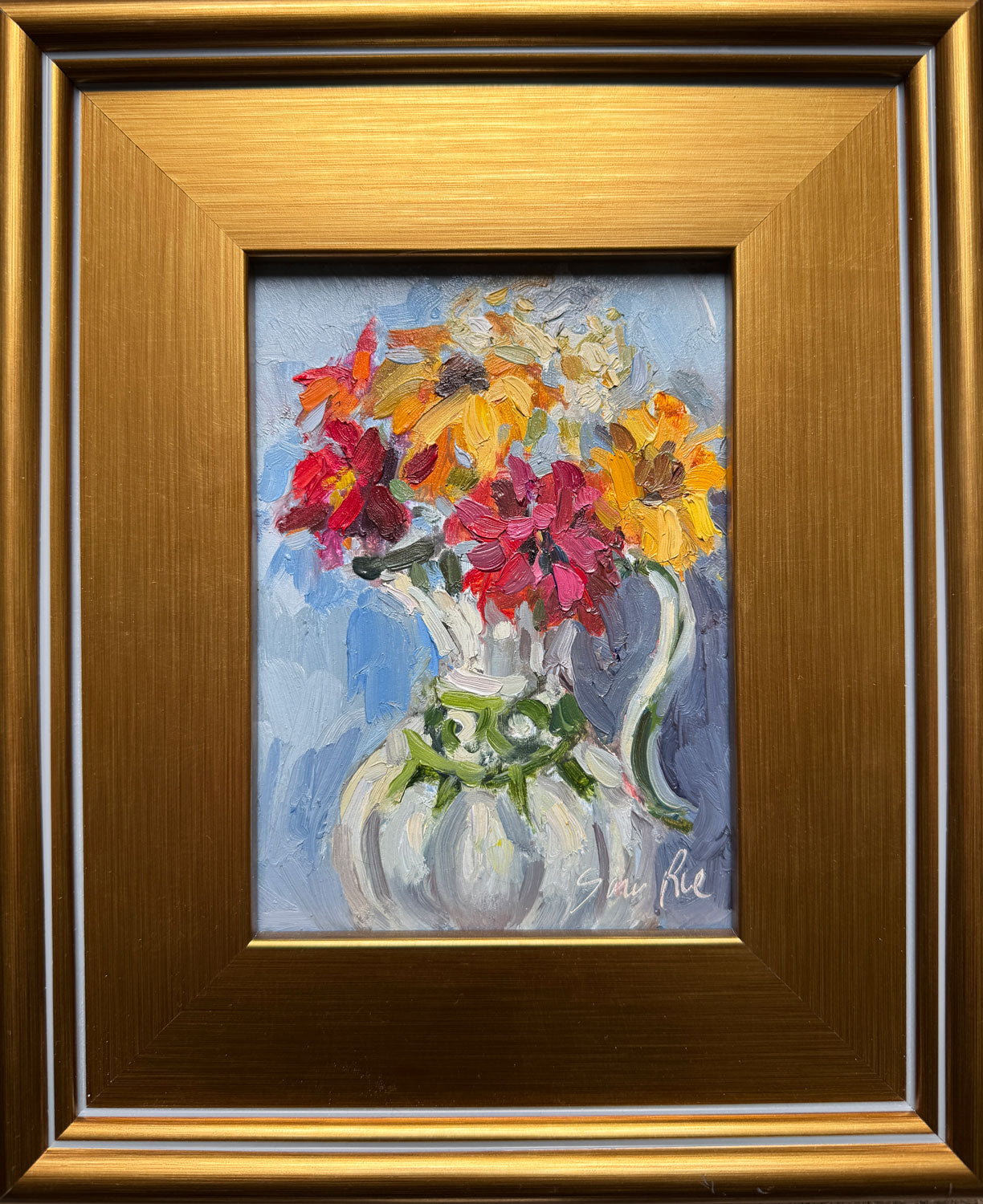 Zinnias and Susans