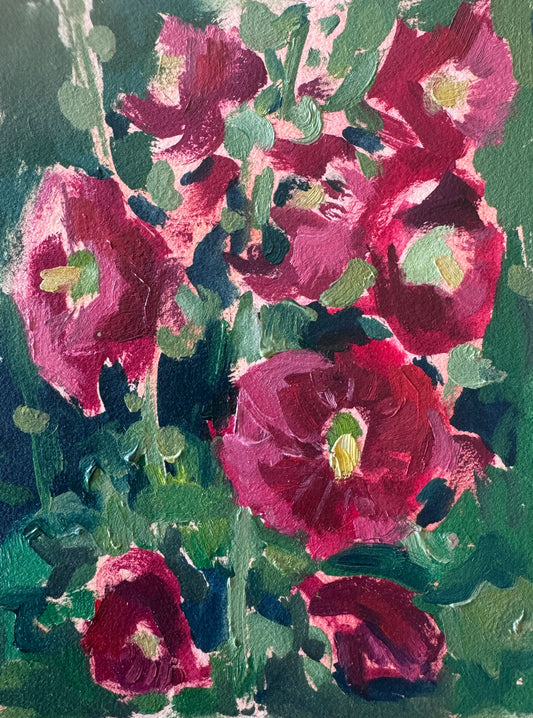 Field Hollyhock I