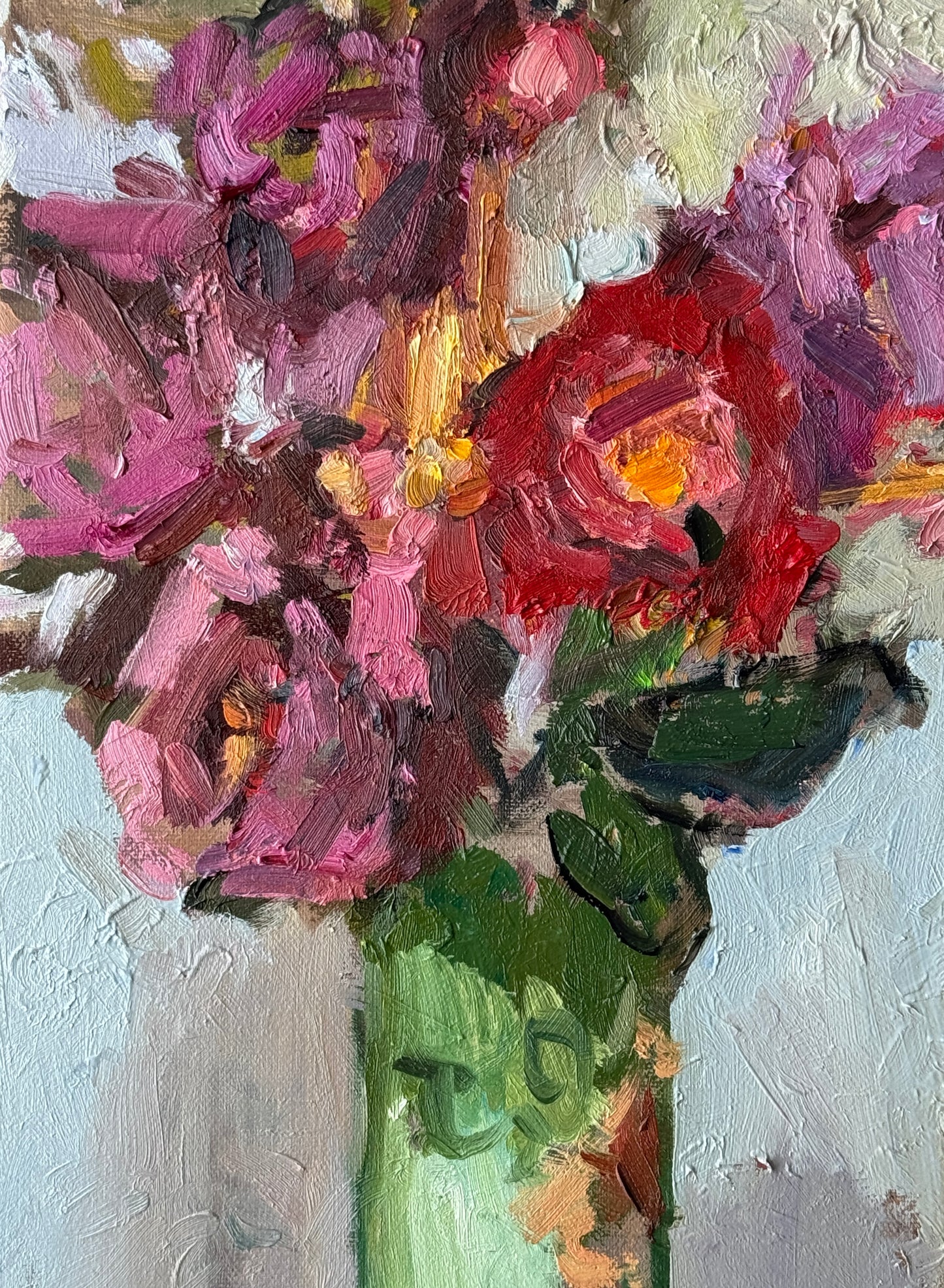 Emerald Blossoms |2025| oil on linen