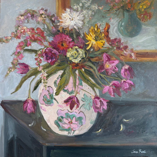 Floral Dreams |2025| Oil on Canvas