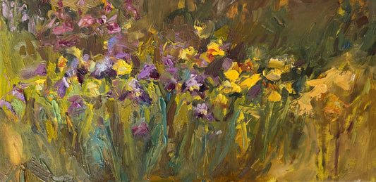 Julie's Garden |2025| oil on linen  (RESERVED)