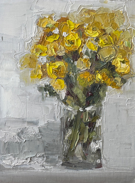 Sunlit Symphony |2025| oil on linen panel