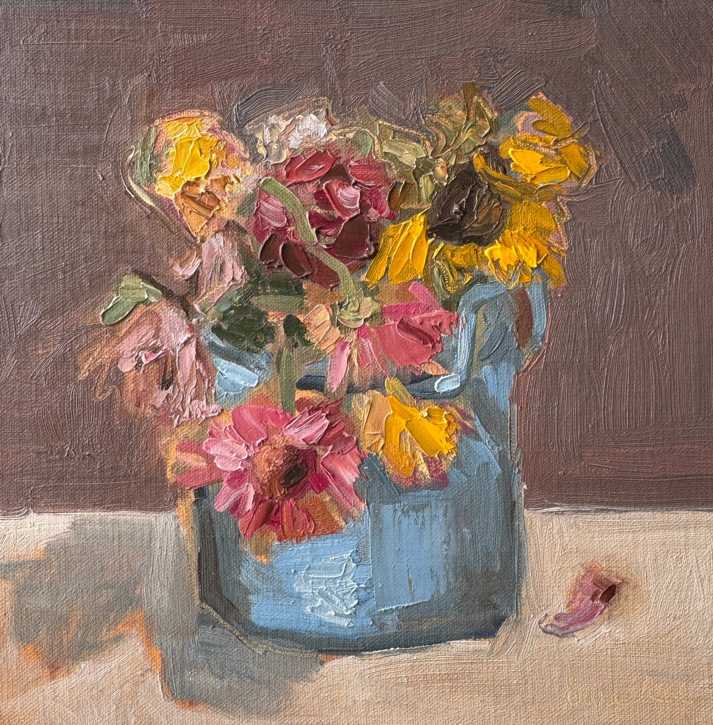 Faded Blooms |2025| Oil on linen