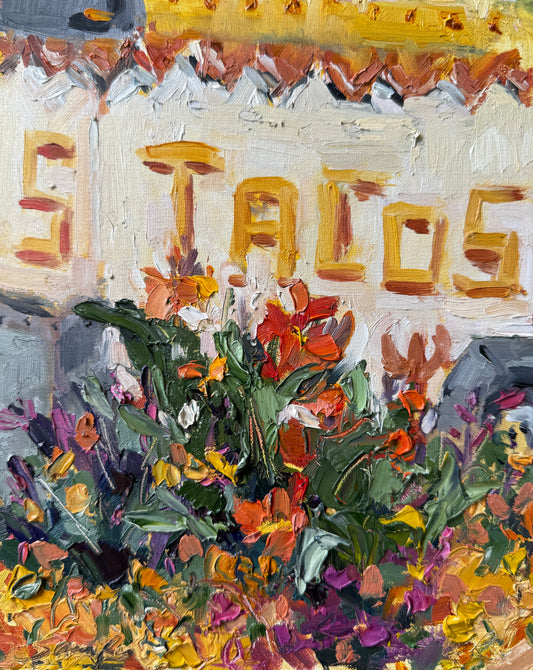 Taco Truck|2025| oil on linen panel (RESERVED)
