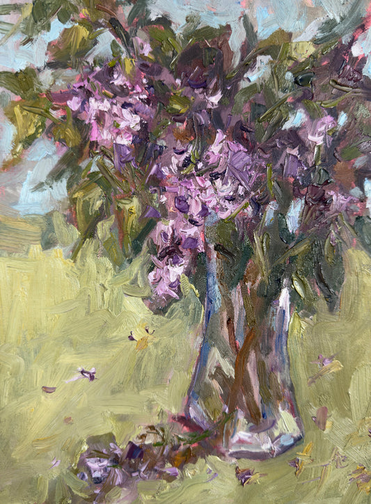 Lilac Fever |2025| Oil on linen