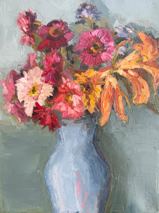 March Bouquet |2025| Oil on Canvas