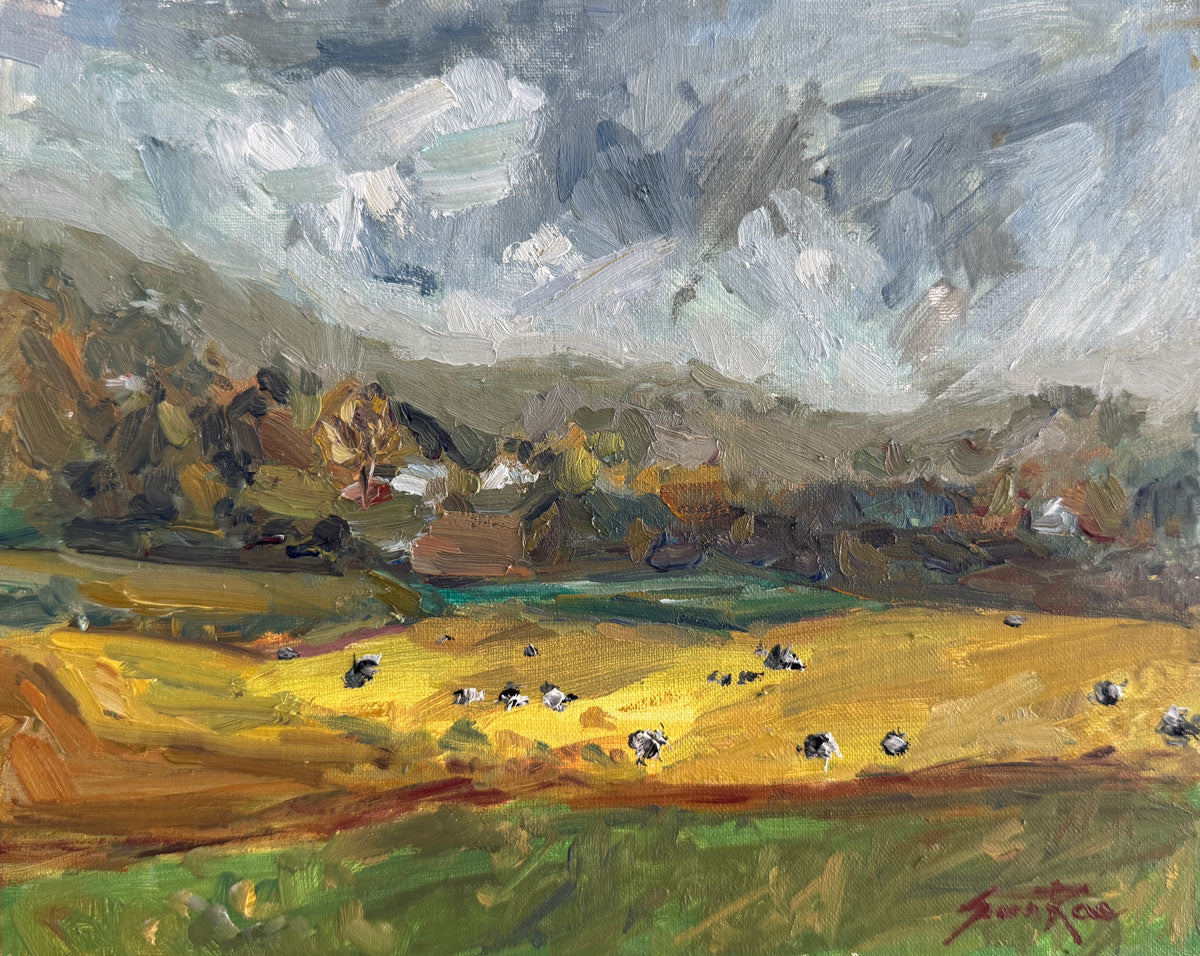 Patchwork Fields |2025| oil on linen panel
