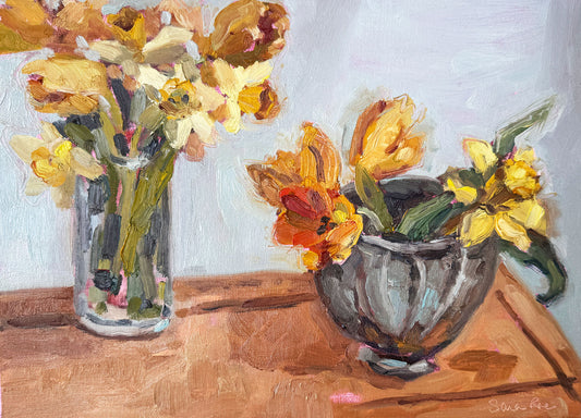 Petals In Harmony |2025| Oil on linen