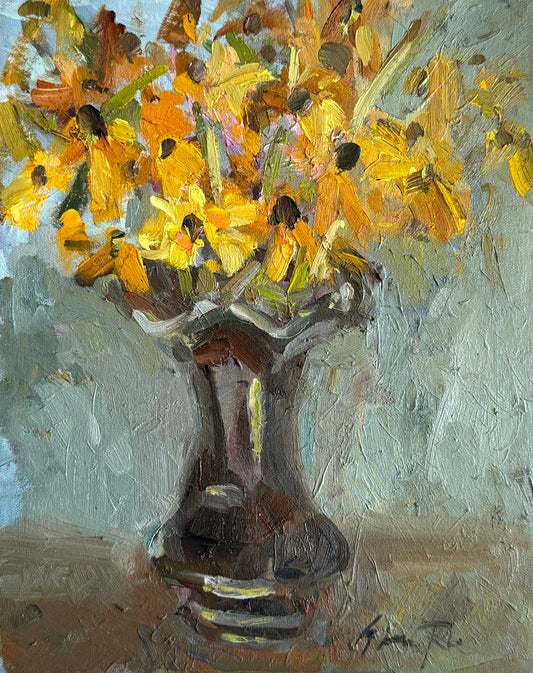Reflections of Summer |2025| oil on linen panel