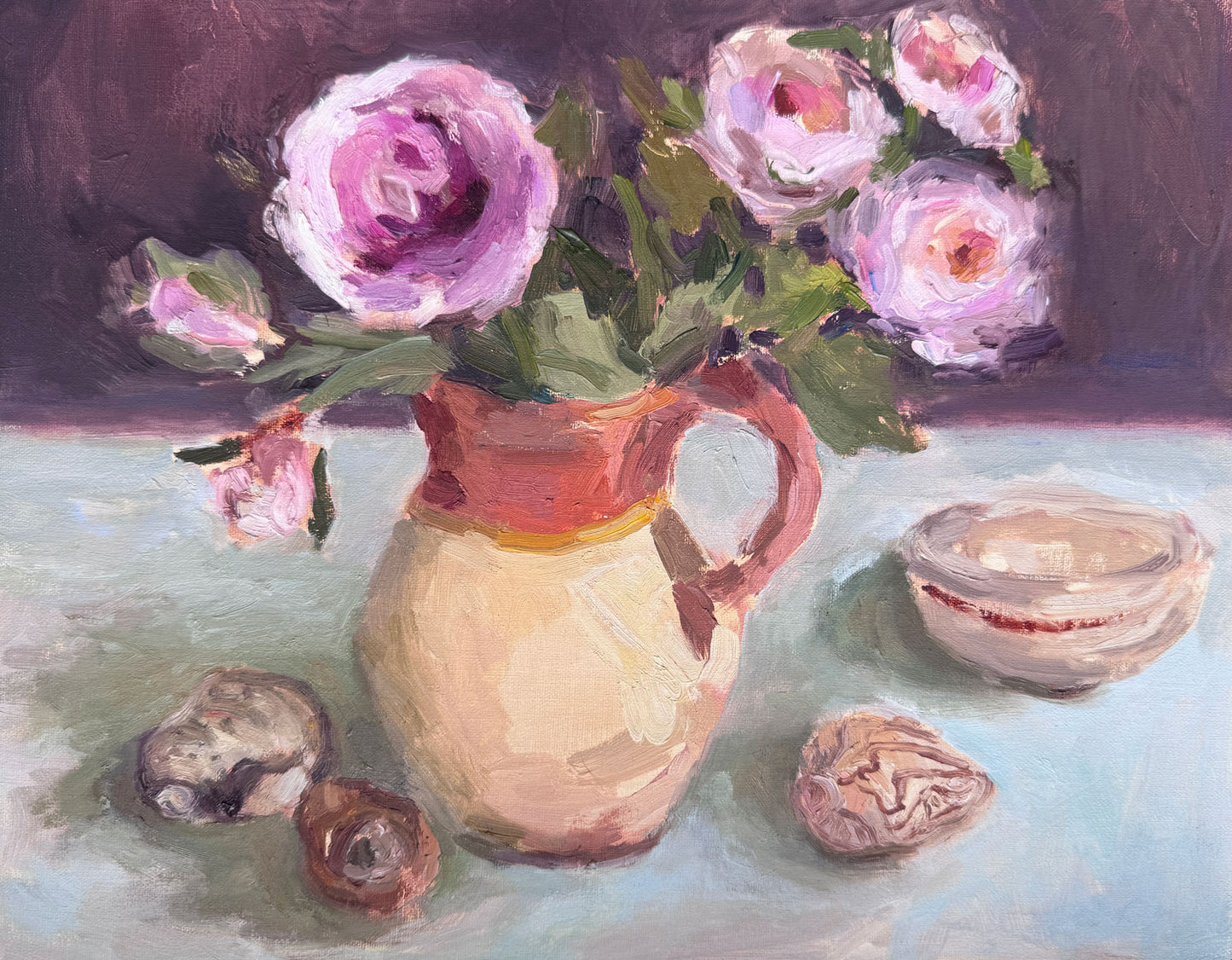 English Roses and Sea Shells