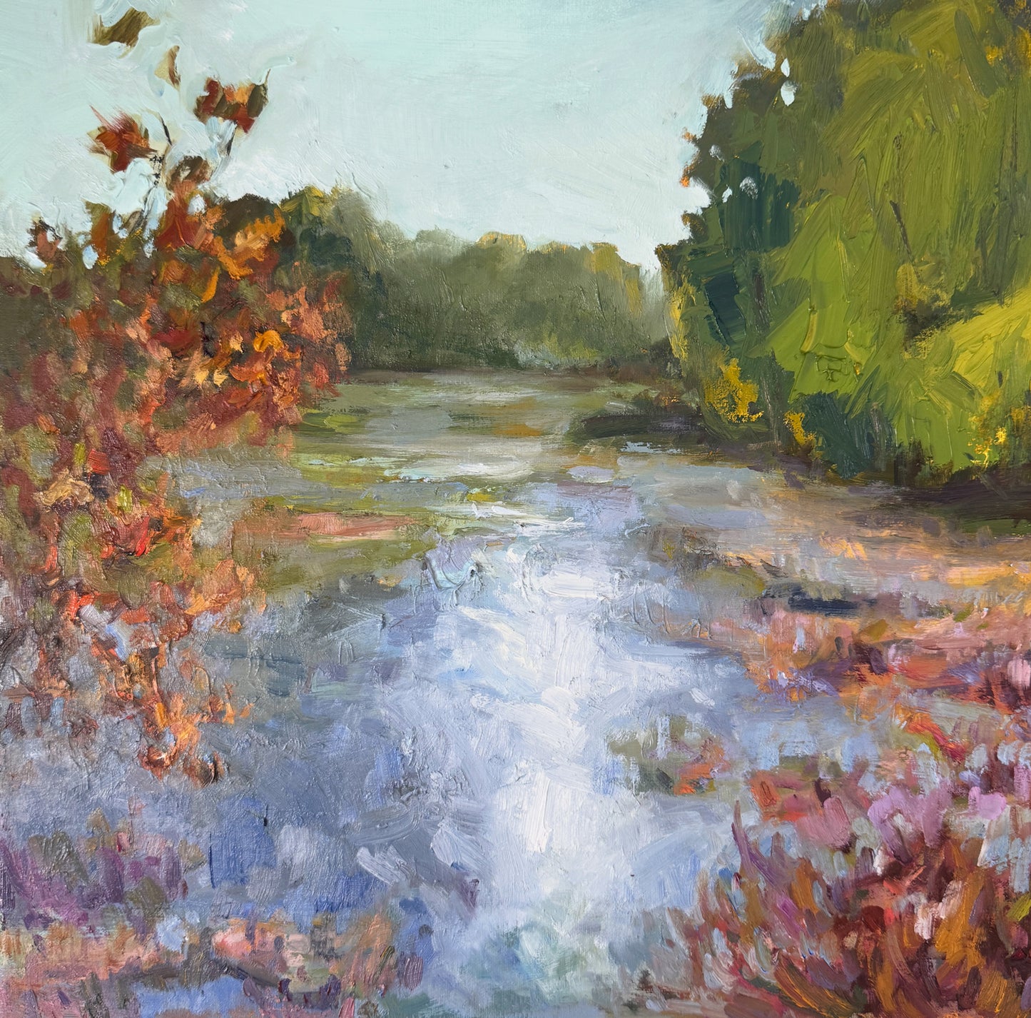 Shimmer of Fall |2025| oil