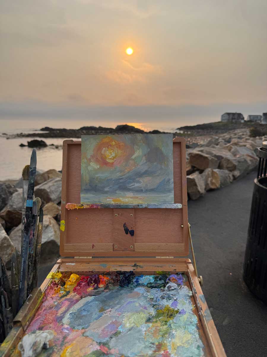 Sunrise at Perkin's Cove