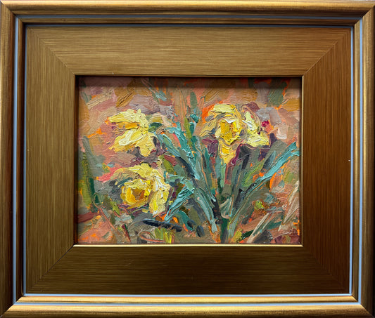 Warmth of Spring |2025| Oil on linen panel.